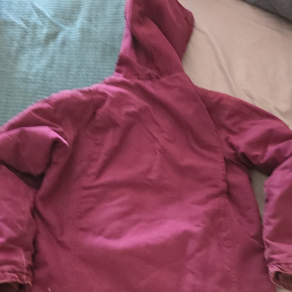 Carhartt Women's Purple Hooded Jacket - Picture 9 of 9